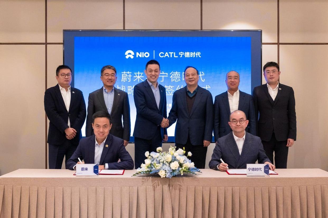 寧德時代聯手蔚來 欲建全球最大換電網絡